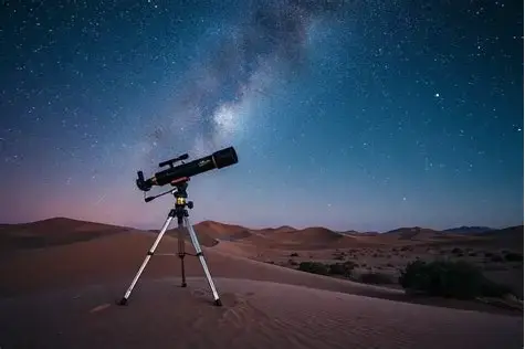 Stargazing Under Desert Stars